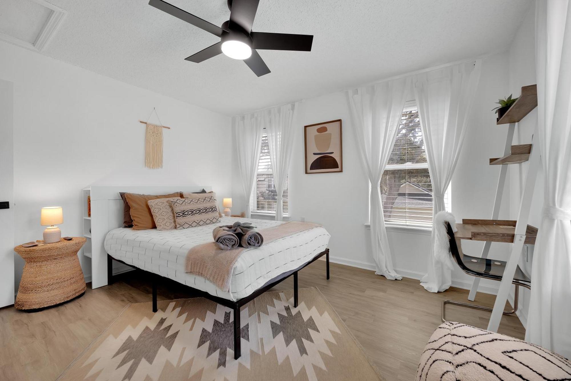 {Hidden Gem} Beach Home Blocks From Ocean +6 Bikes Jacksonville Beach Buitenkant foto