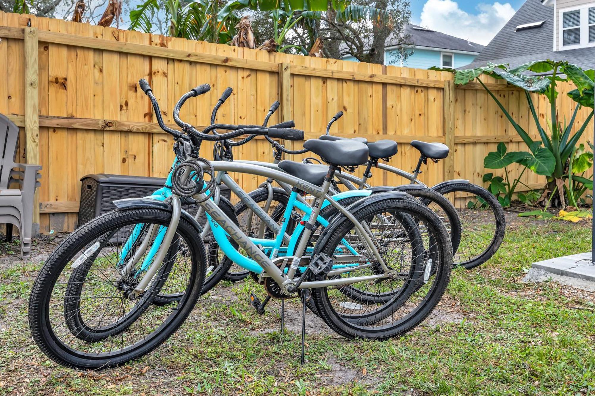 {Hidden Gem} Beach Home Blocks From Ocean +6 Bikes Jacksonville Beach Buitenkant foto