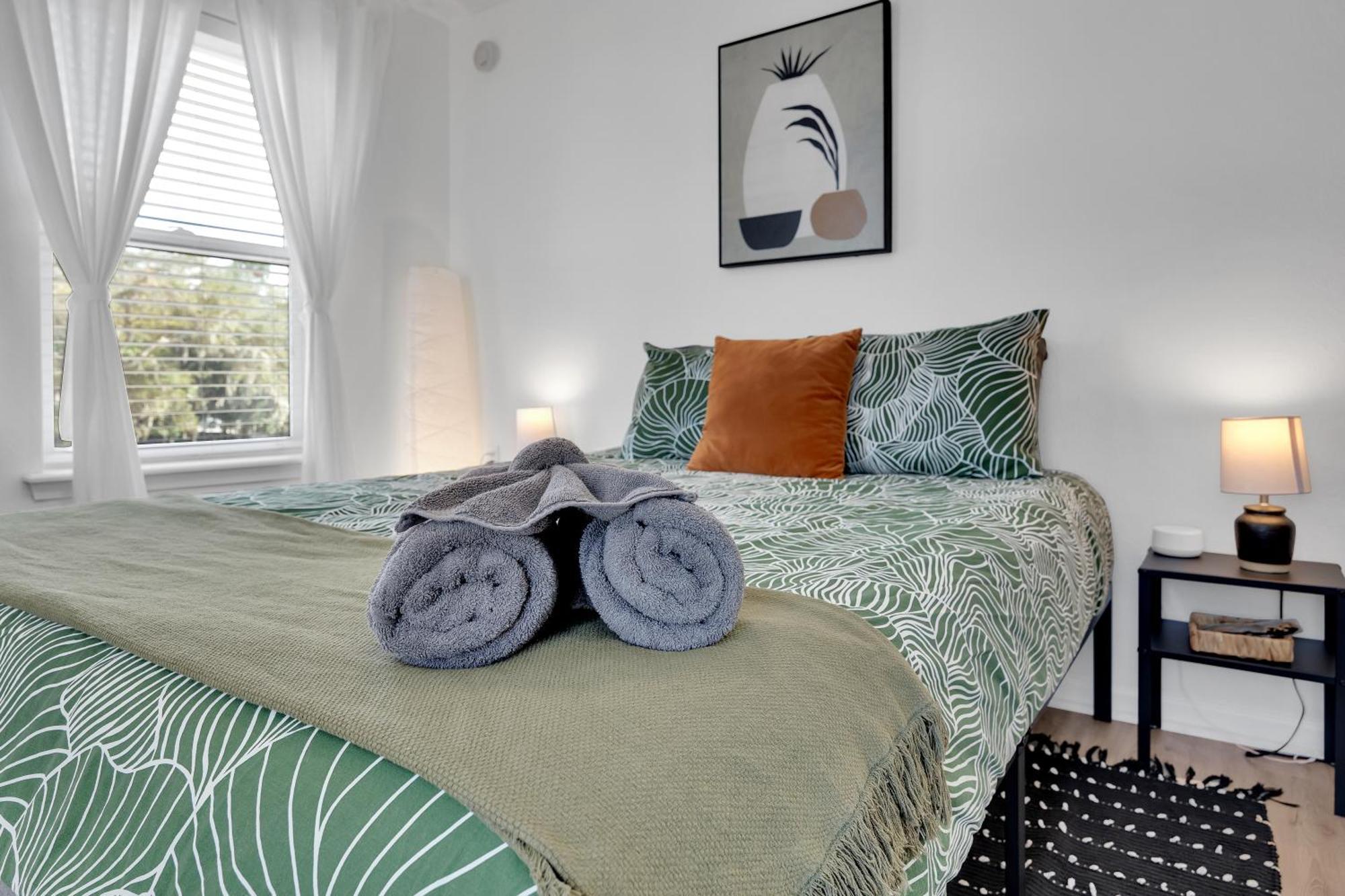 {Hidden Gem} Beach Home Blocks From Ocean +6 Bikes Jacksonville Beach Buitenkant foto